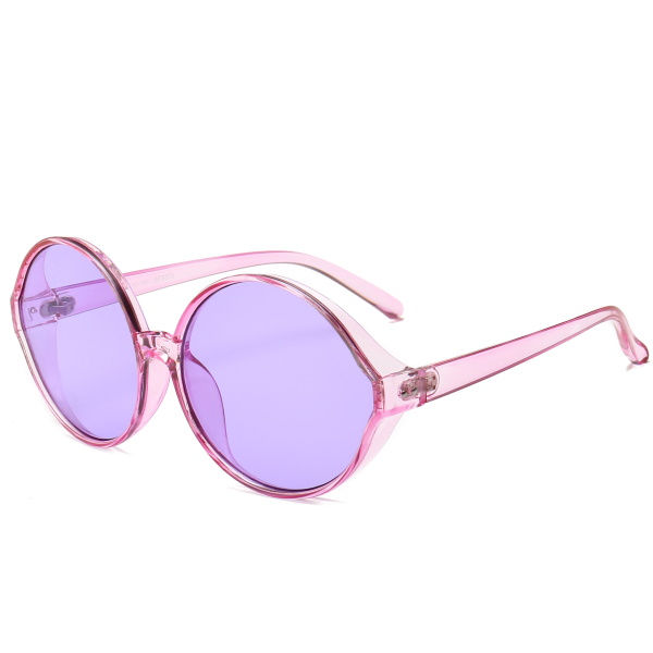 Thumbnail: LARGE ROUND PLASTIC FRAMES SUNGLASSES