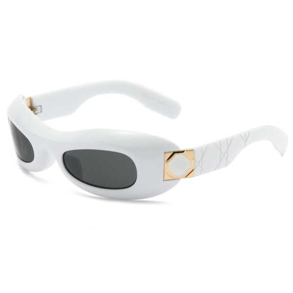 Thumbnail: ROUNDED SMALL FRAMES IN A COOL SHAPE SUNGLASSES