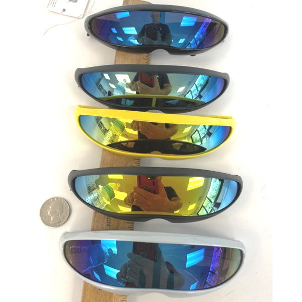 Thumbnail: FUTURISTIC/SPACE WRAP COLOR MIRROR LENSES