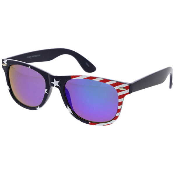 Thumbnail: USA FLAG STYLE SUNGLASSES WITH REVO LENSE
