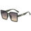 Thumbnail: LARGE LADIES RECTANGULAR SHAPE SUNGLASSES