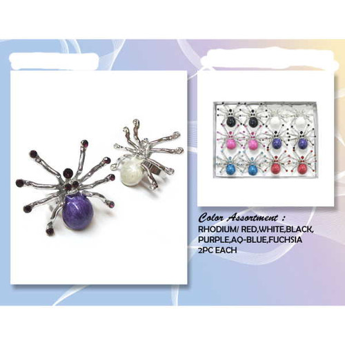ASSORTED COLOR SPIDER RINGS | FLASHBACK AND FREEDO