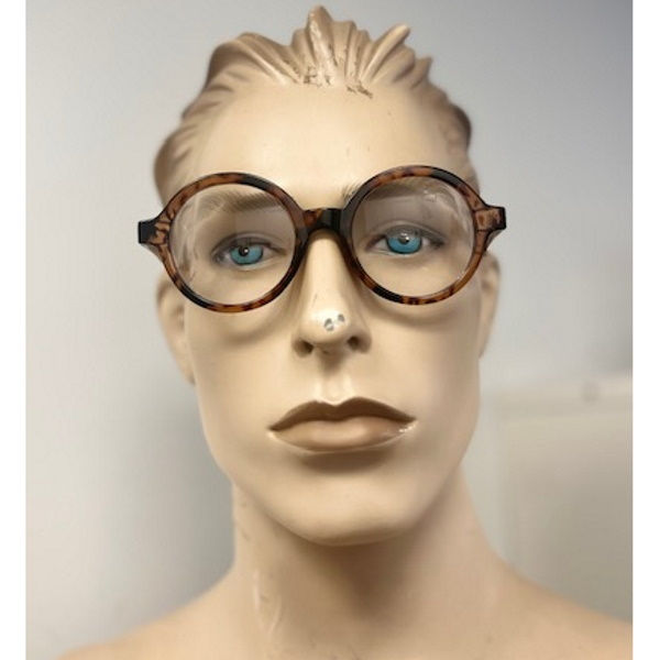 Thumbnail: CLEAR LENS ROUND FRAMES GLASSES