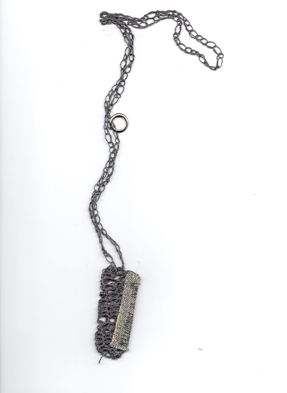 Thumbnail: Porta accendino crochet - Grey Silk