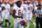 Khyree Jackson with the Alabama Crimson Tide
