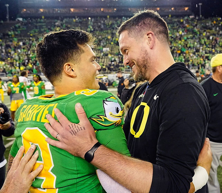 Dan Lanning, Dillon Gabriel