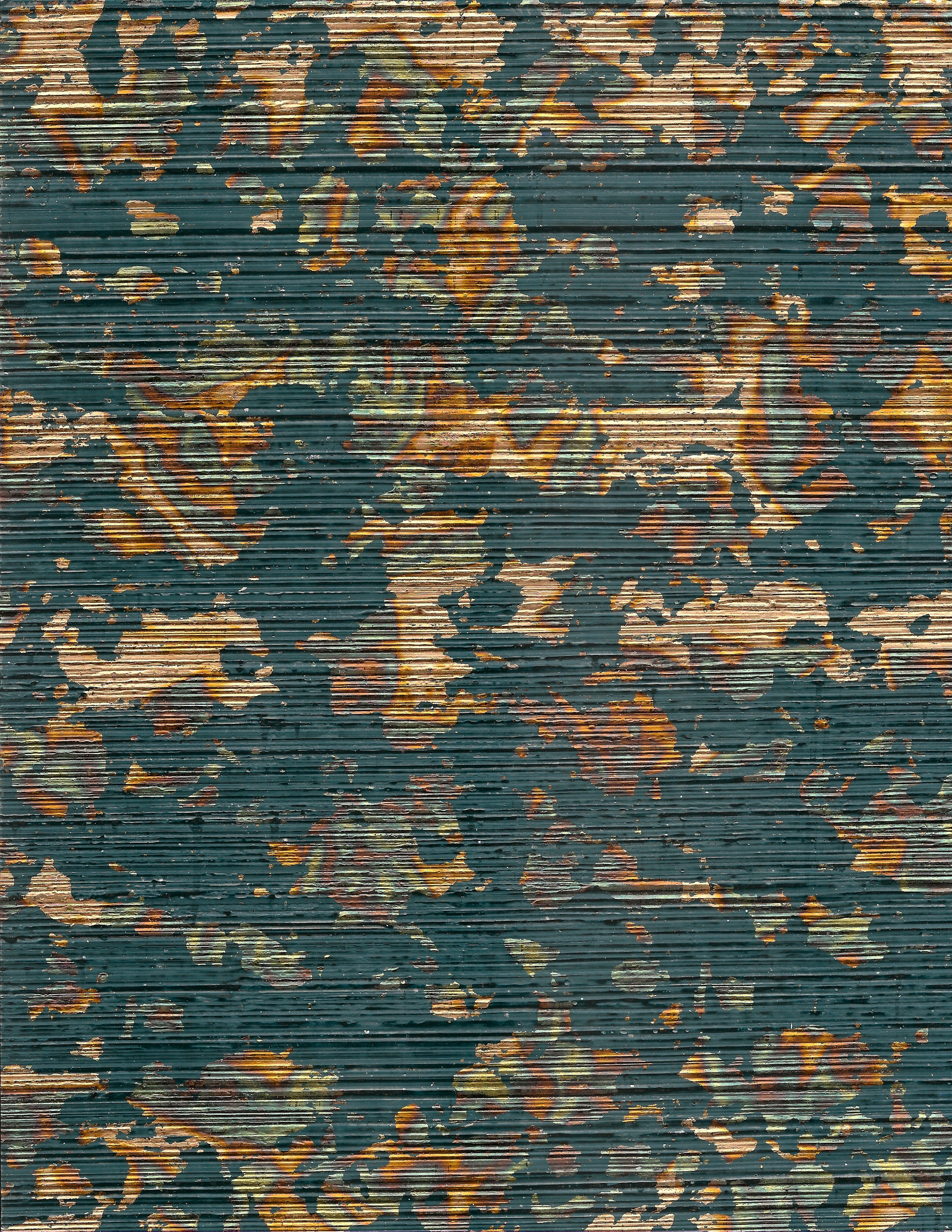 Strie in Varigated Teal