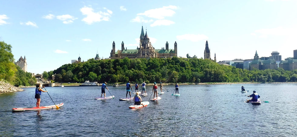 Urban Ocean SUP Parliament Paddle SUP tour