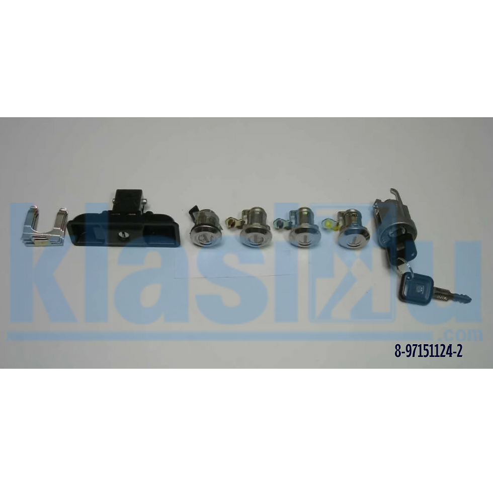 Thumbnail: Ignition Lock Cylinder Isuzu Trooper 81-91 Key Set: Reliable Security