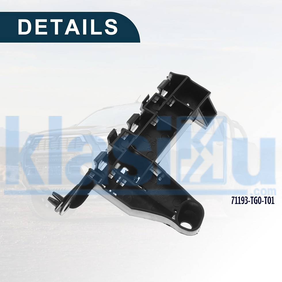 Thumbnail: Honda Fit 2009-2011 Front Bumper Spacer Matte Black OEM