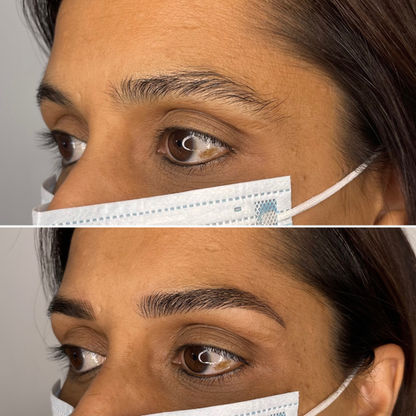 Microblading by Daisy, Client Before and After