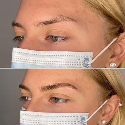 Microblading by Daisy, Client Before and After