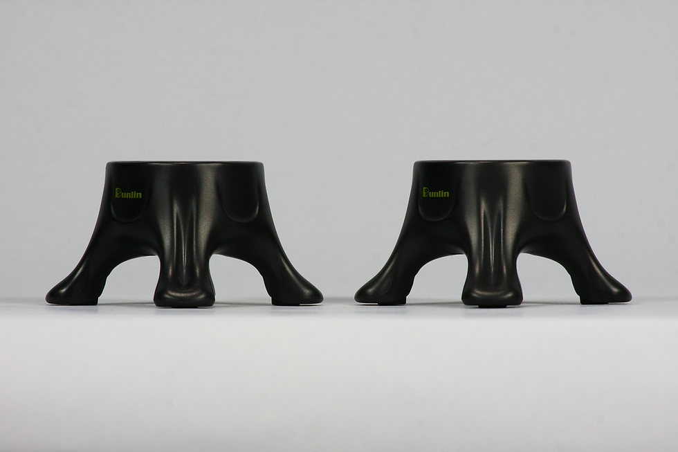 Bundle of Two CBH Deluxe 500 (Small) Matte Black Condiment Bottle Holders