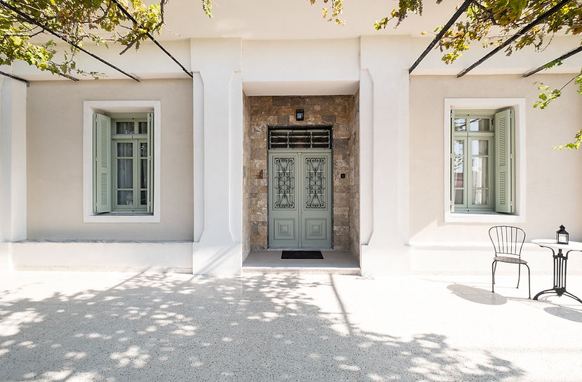 traditional villa in Rhodes