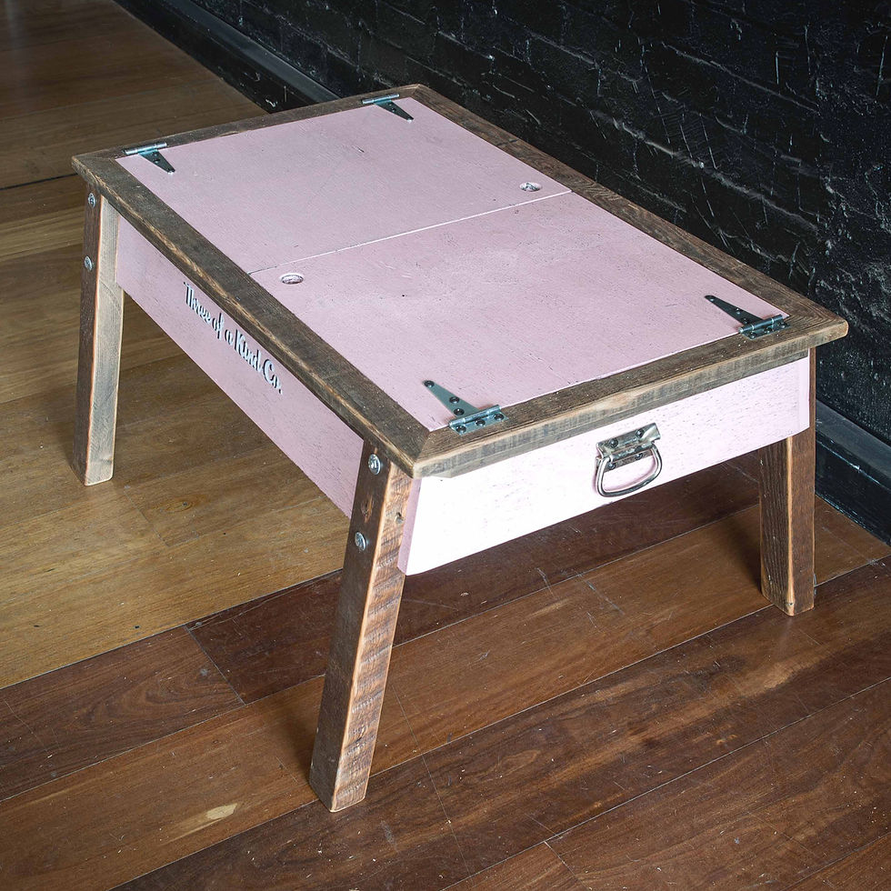 Thumbnail: "Flutterby" Coffee Table - Pink