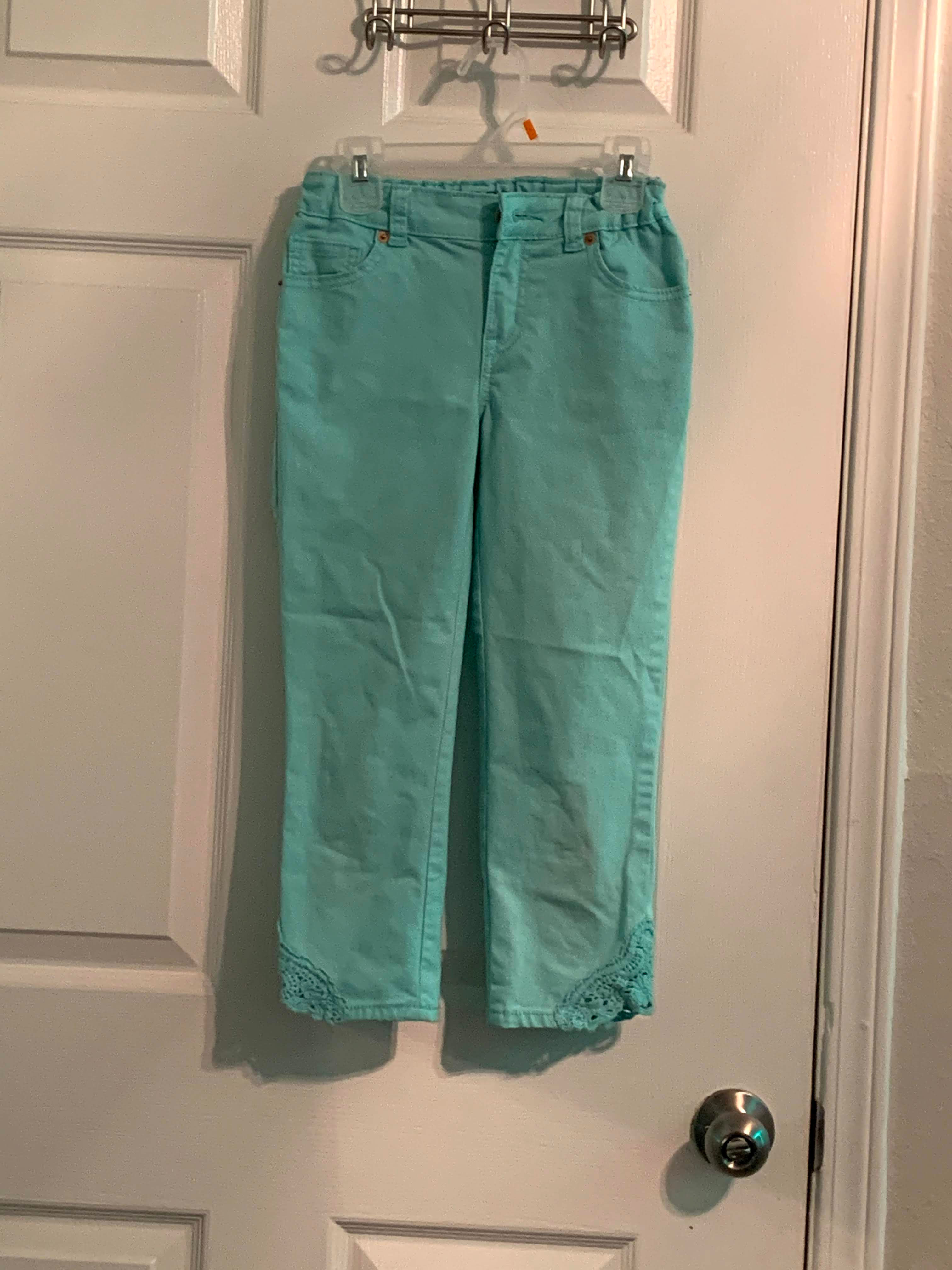 Capri Pants Teal