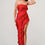 Thumbnail: Strapless Asymmetrical Ruffle Gown