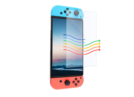 Display of Ocushield Blue Light Blocking Screen Protectors