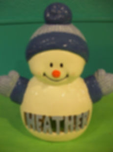 Personalized Snowman