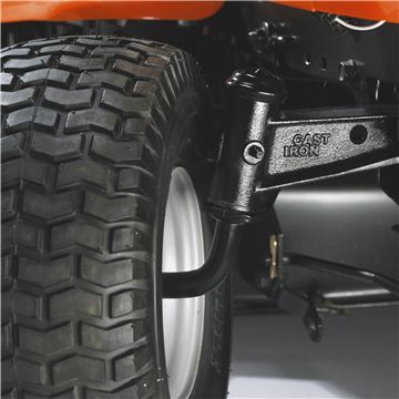 Pivoting, Cast Iron front axle