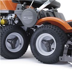 Four Large Wheels