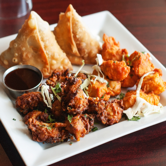 Arranged Food and Objects