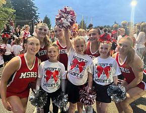 Mini Cheer Camp campers