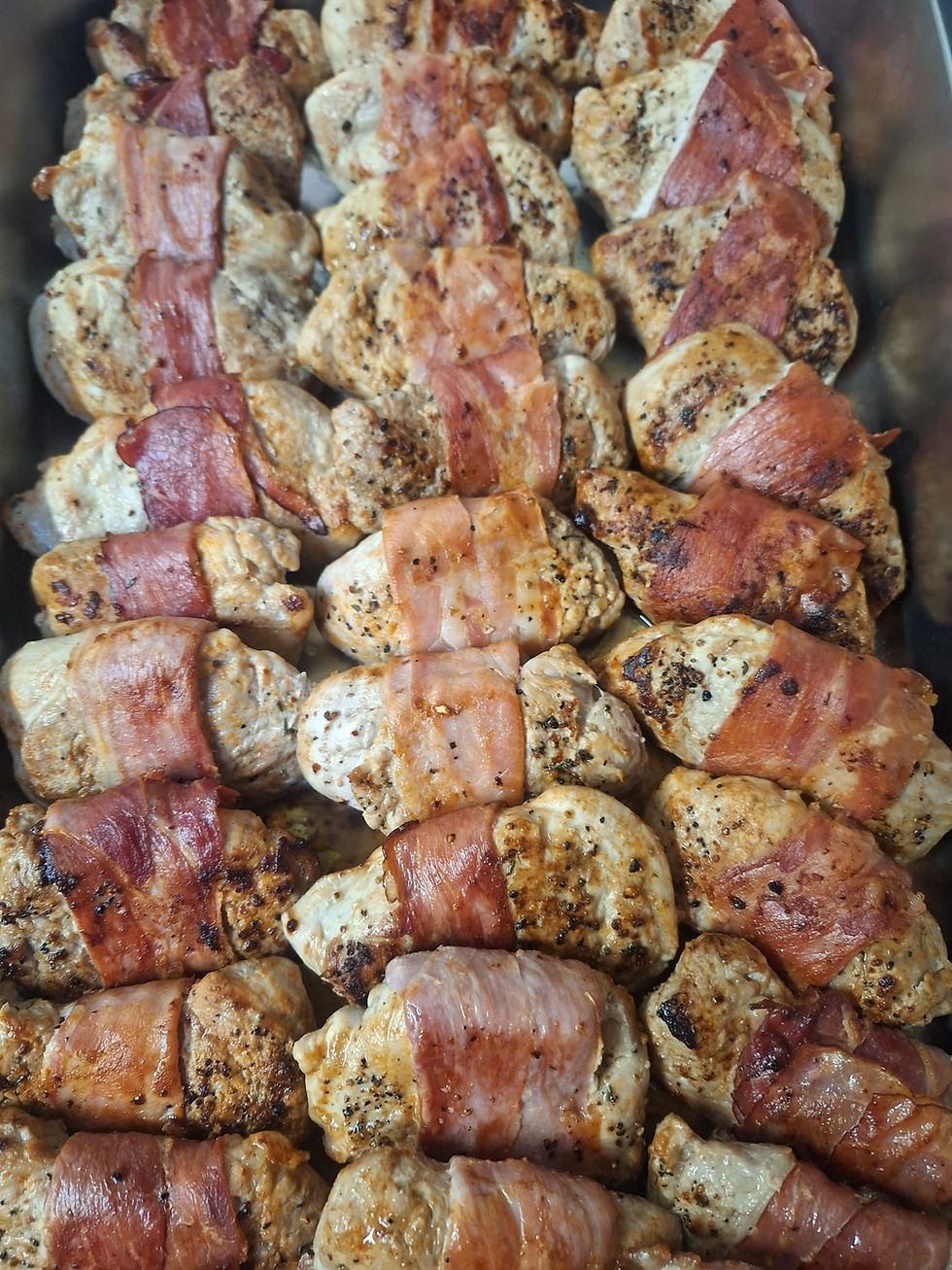 Schweinefilet im Schinkenmantel