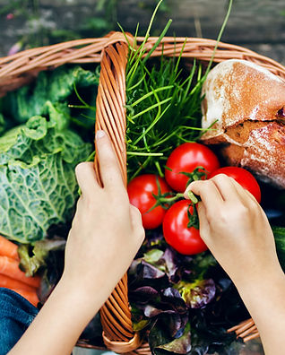 Le panier de légumes
