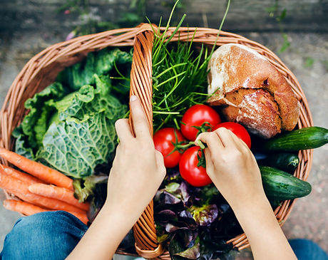 Le panier de légumes