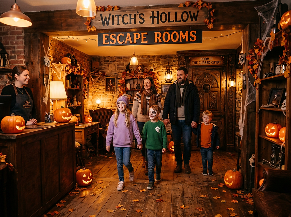 Family Halloween Escape Room Fun in Norwich for All Ages