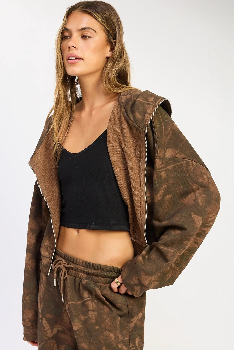 Thumbnail: PREORDER CAMO ZIP JACKET