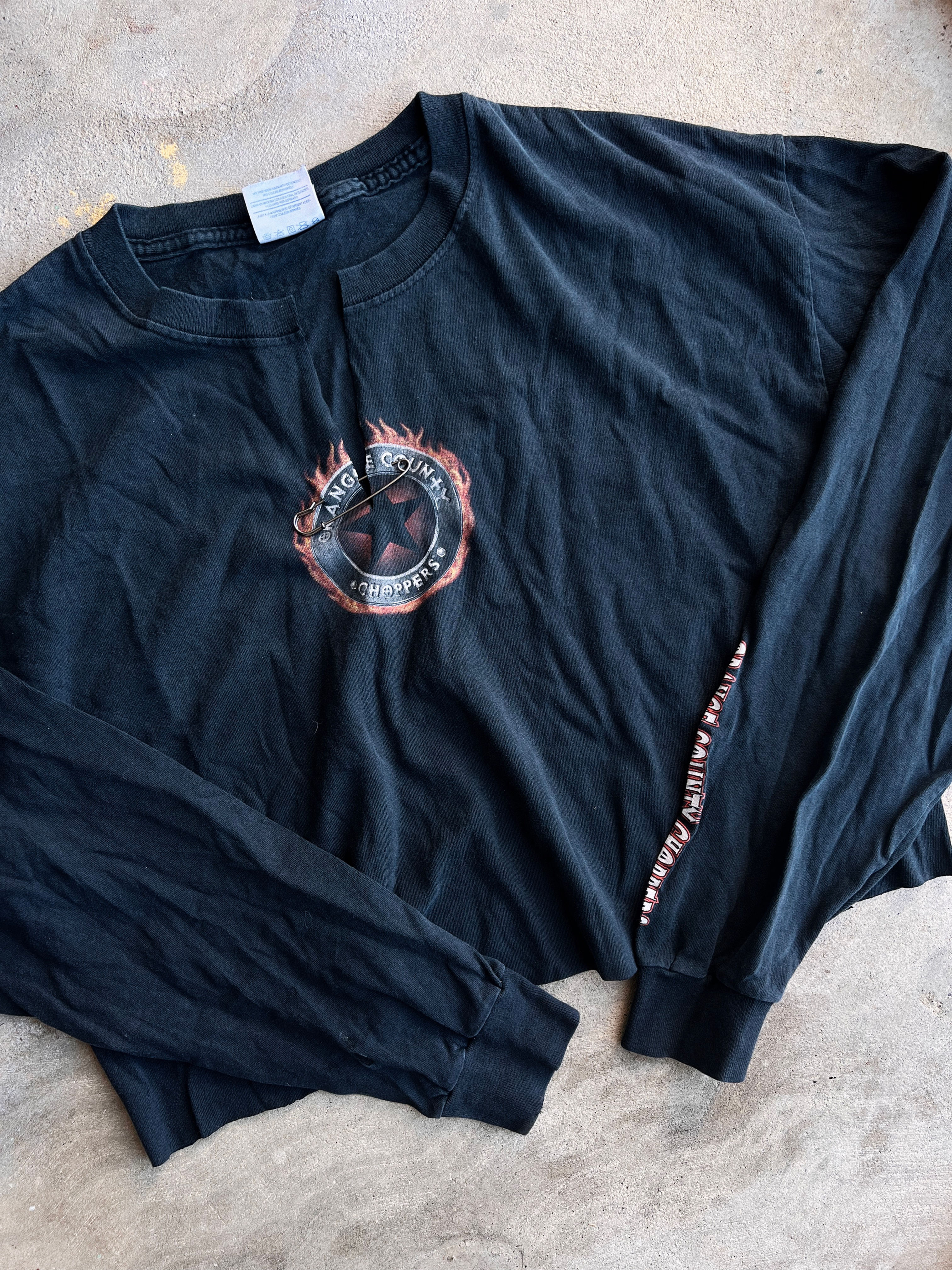 UPCYCLED ORANGE COUNTY CHOPPERS LONG SLEEVE