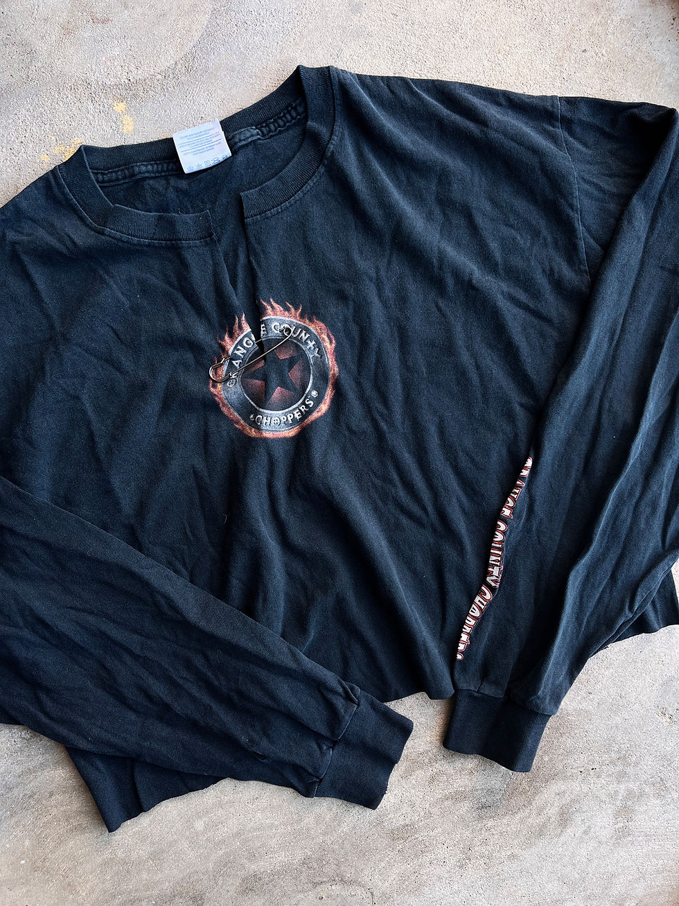 Thumbnail: UPCYCLED ORANGE COUNTY CHOPPERS LONG SLEEVE