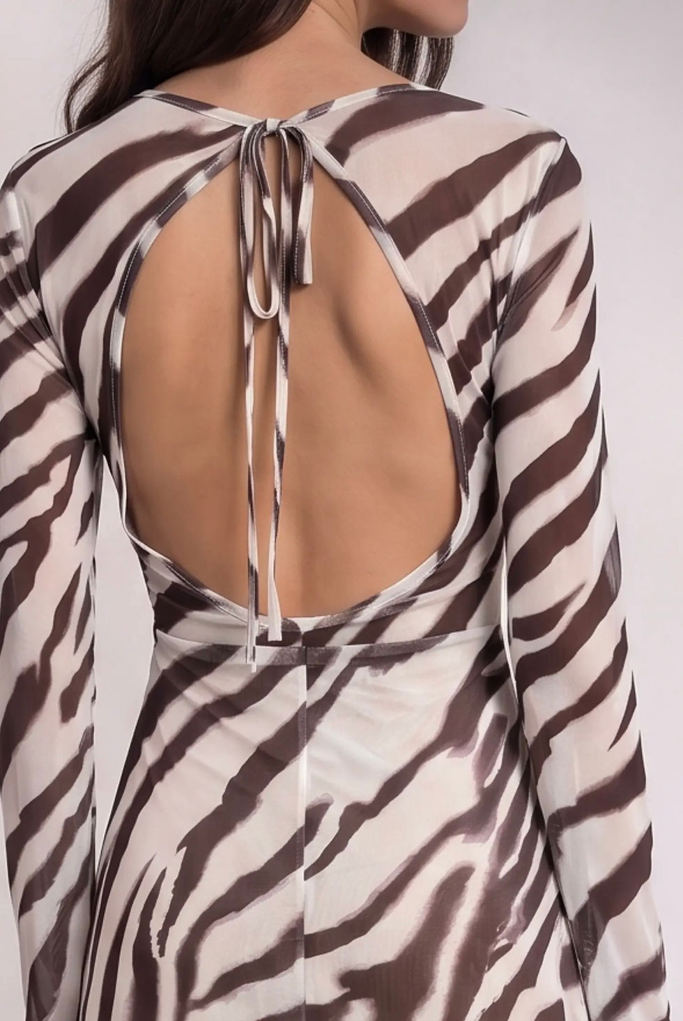 Thumbnail: PREORDER ZEBRA MAXI DRESS 