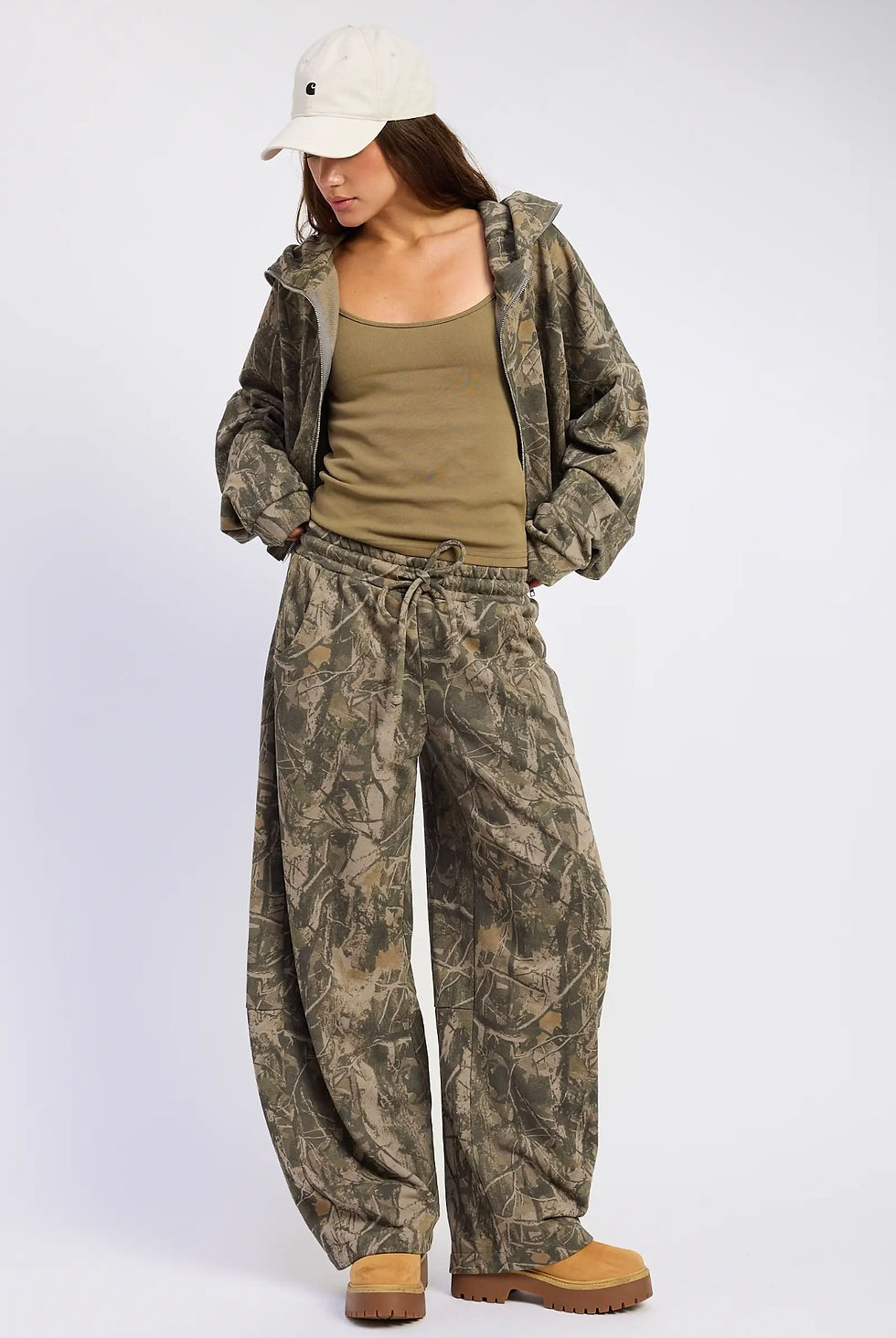 Thumbnail: PREORDER CAMO BARREL SWEATPANTS