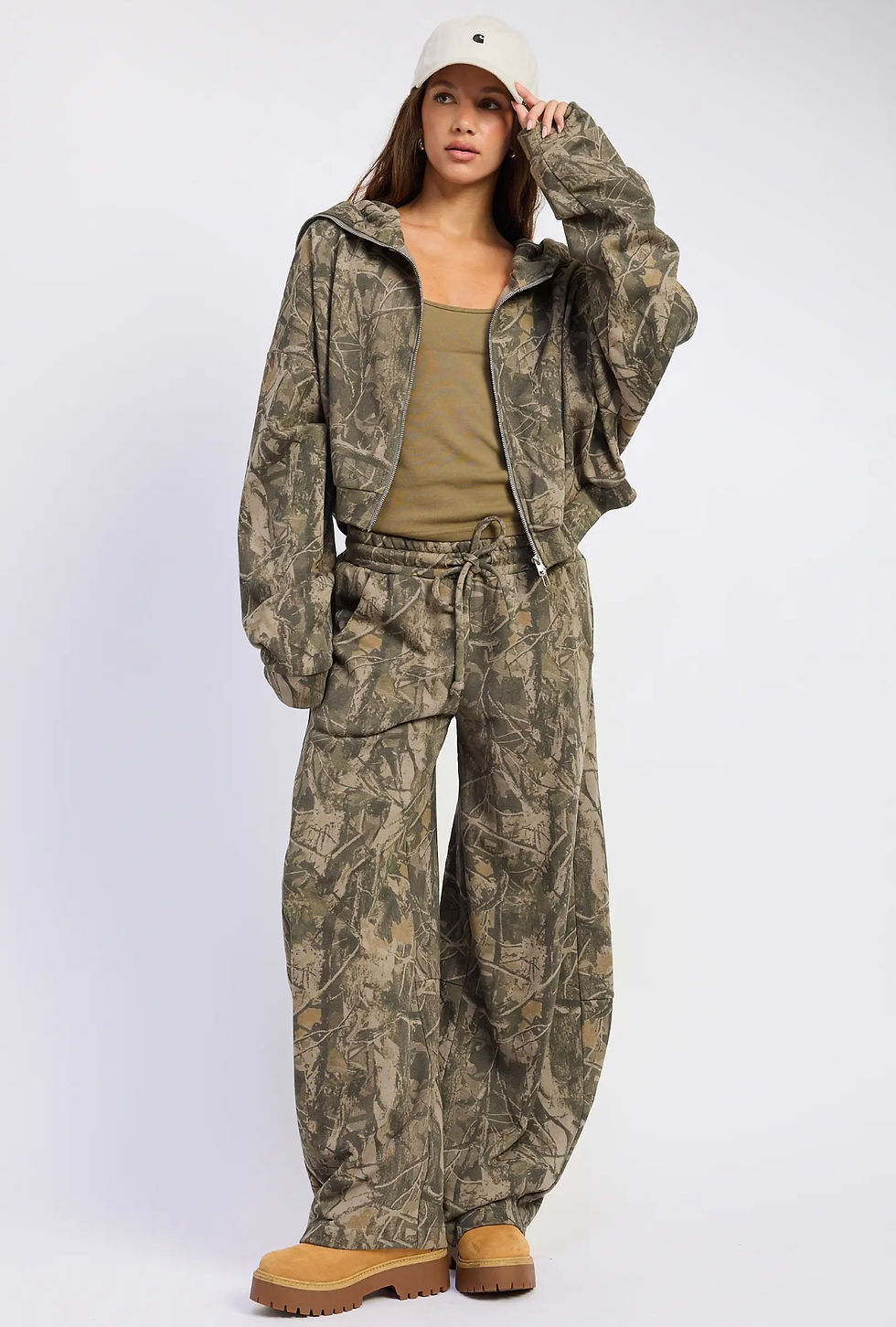 Thumbnail: PREORDER CAMO BARREL SWEATPANTS