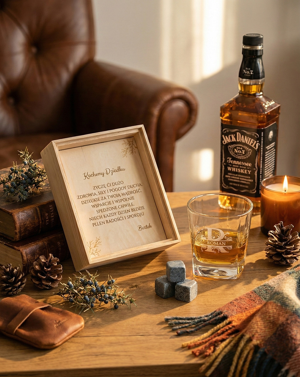 Miniatura: Personalizowana szklanka do whisky