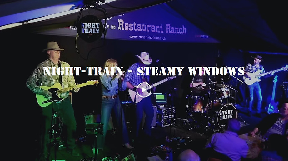 Steamy Windows - NIGHT-TRAIN - Country-Rock Band - Bern - Schweiz