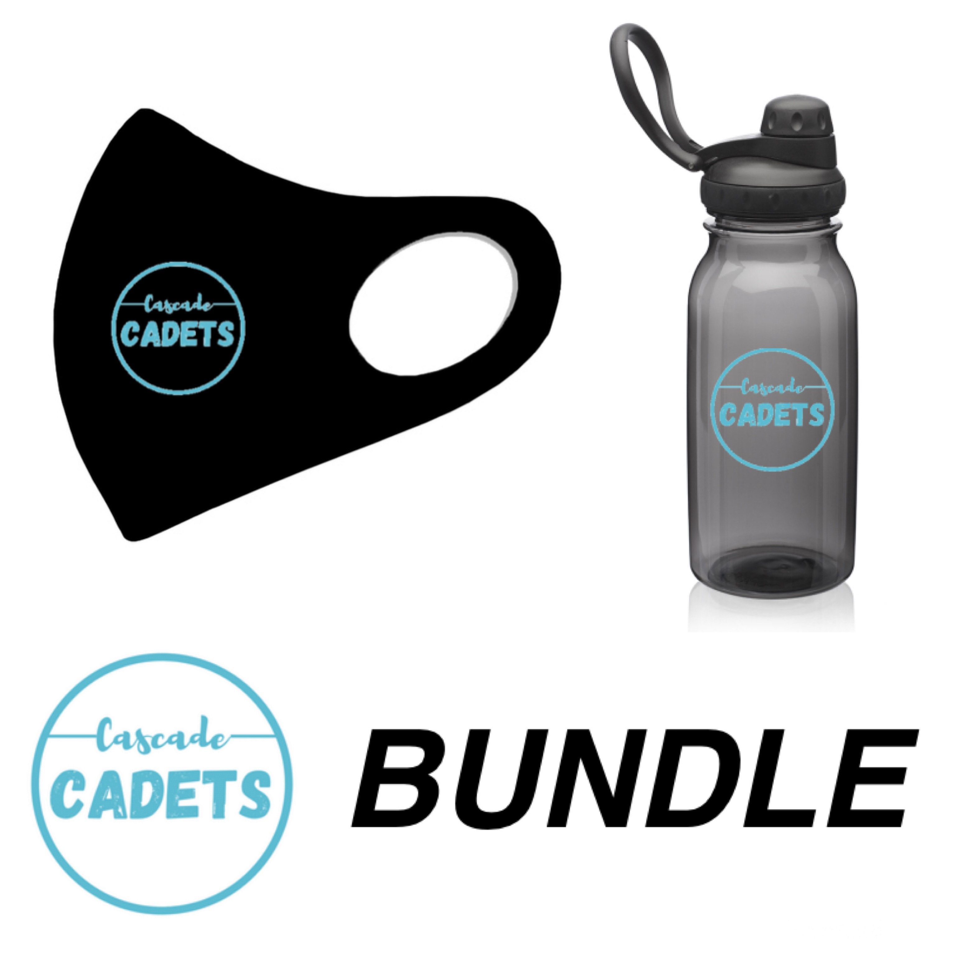 33 oz Cascade Bottle & Face Mask Bundle