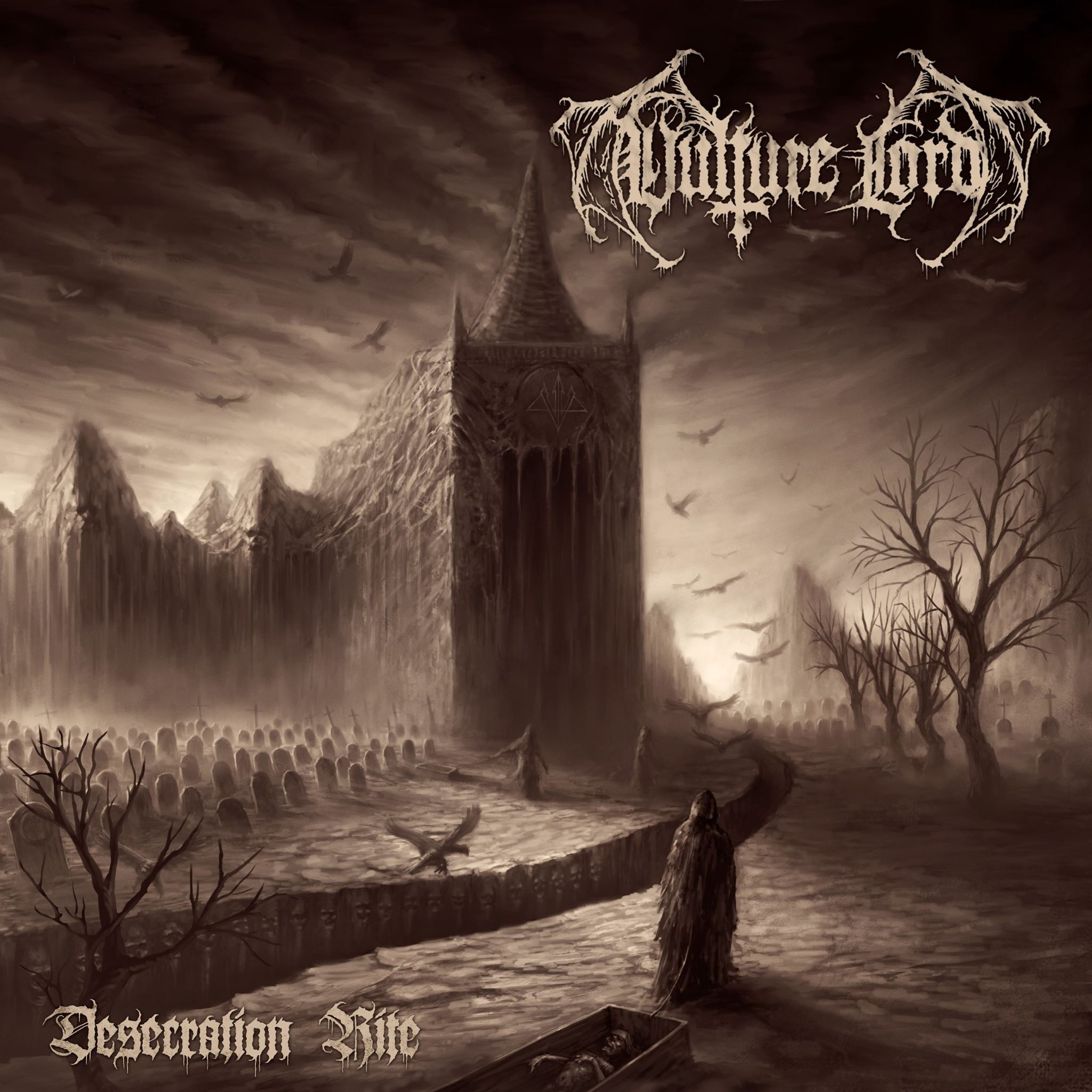 VULTURE LORD - Desecration Rite" Cd "