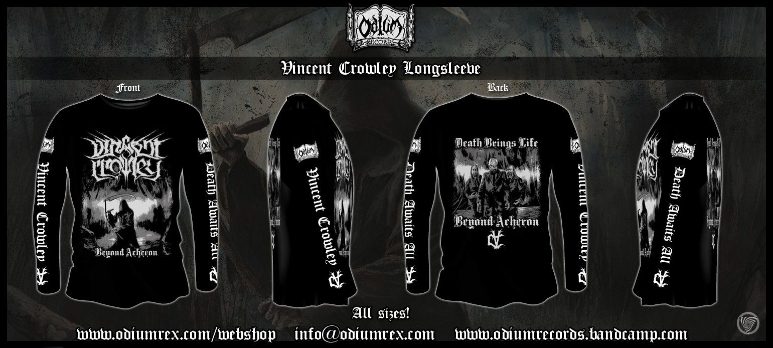 VINCENT CROWLEY - Beyond Acheron" Longsleeve"