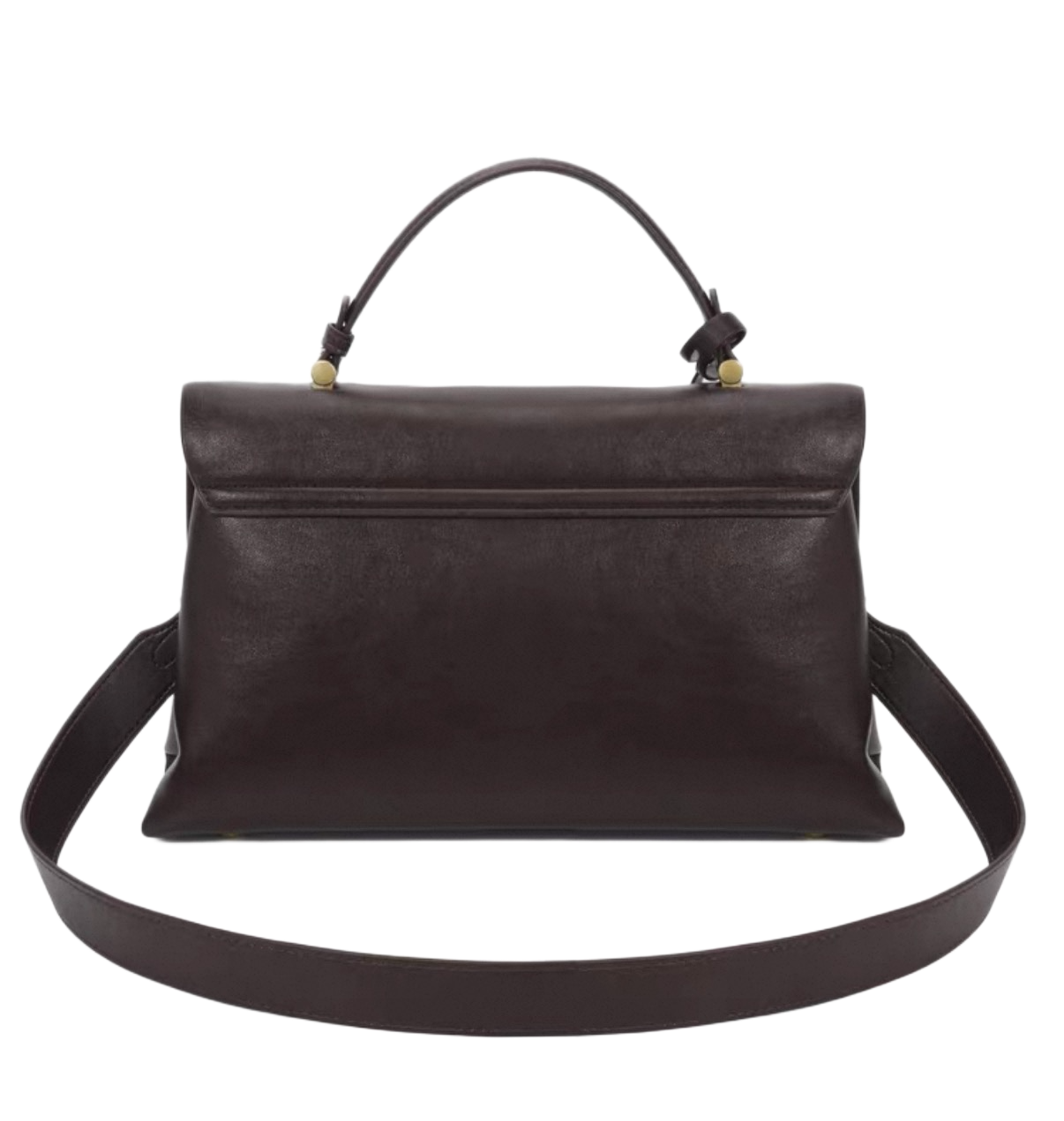 BANN | Genuine Leather Large Capacity Messenger Bag Double Compartment Shoulder