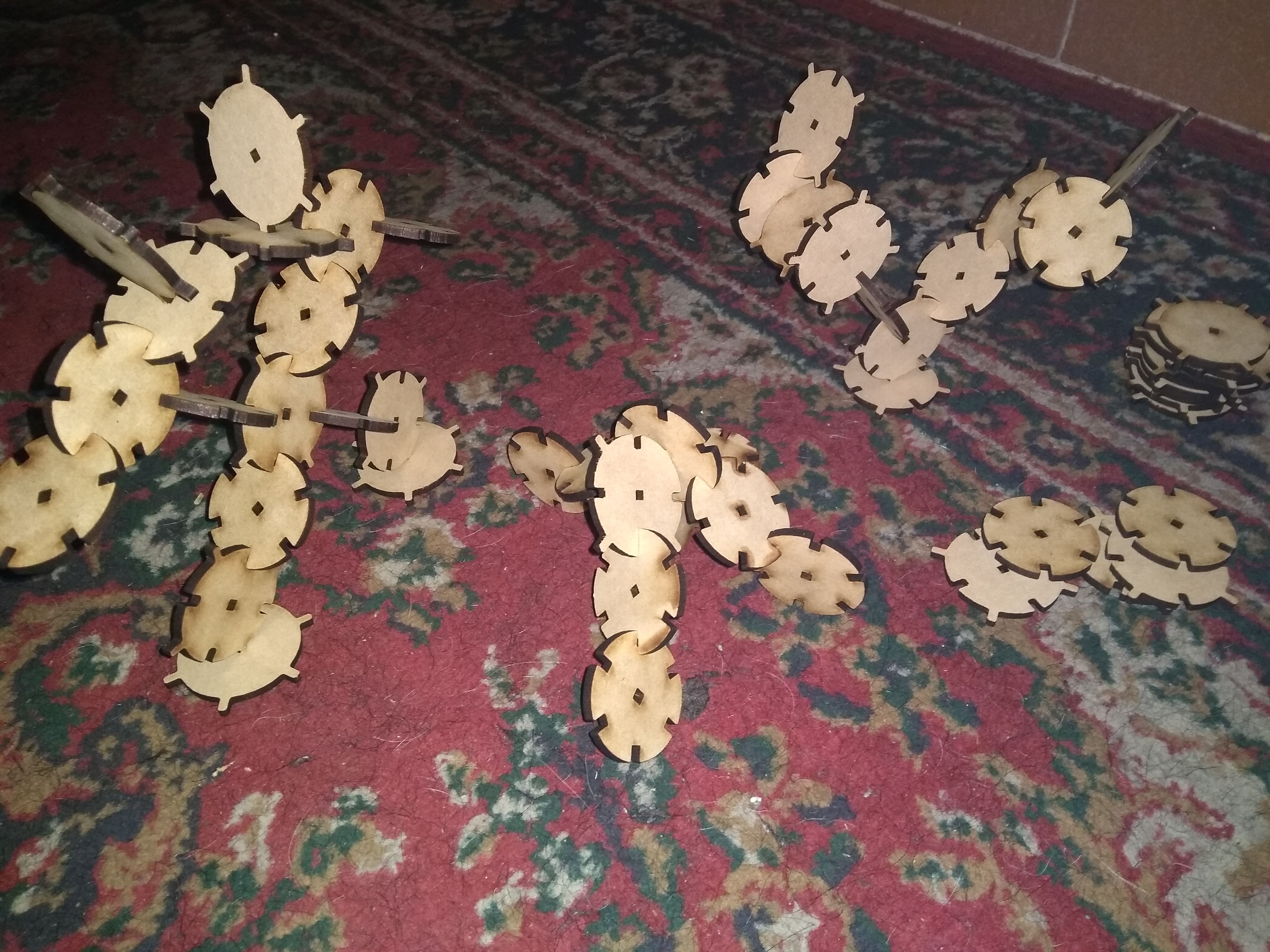 Rompecabezas Discos Juego Didáctico