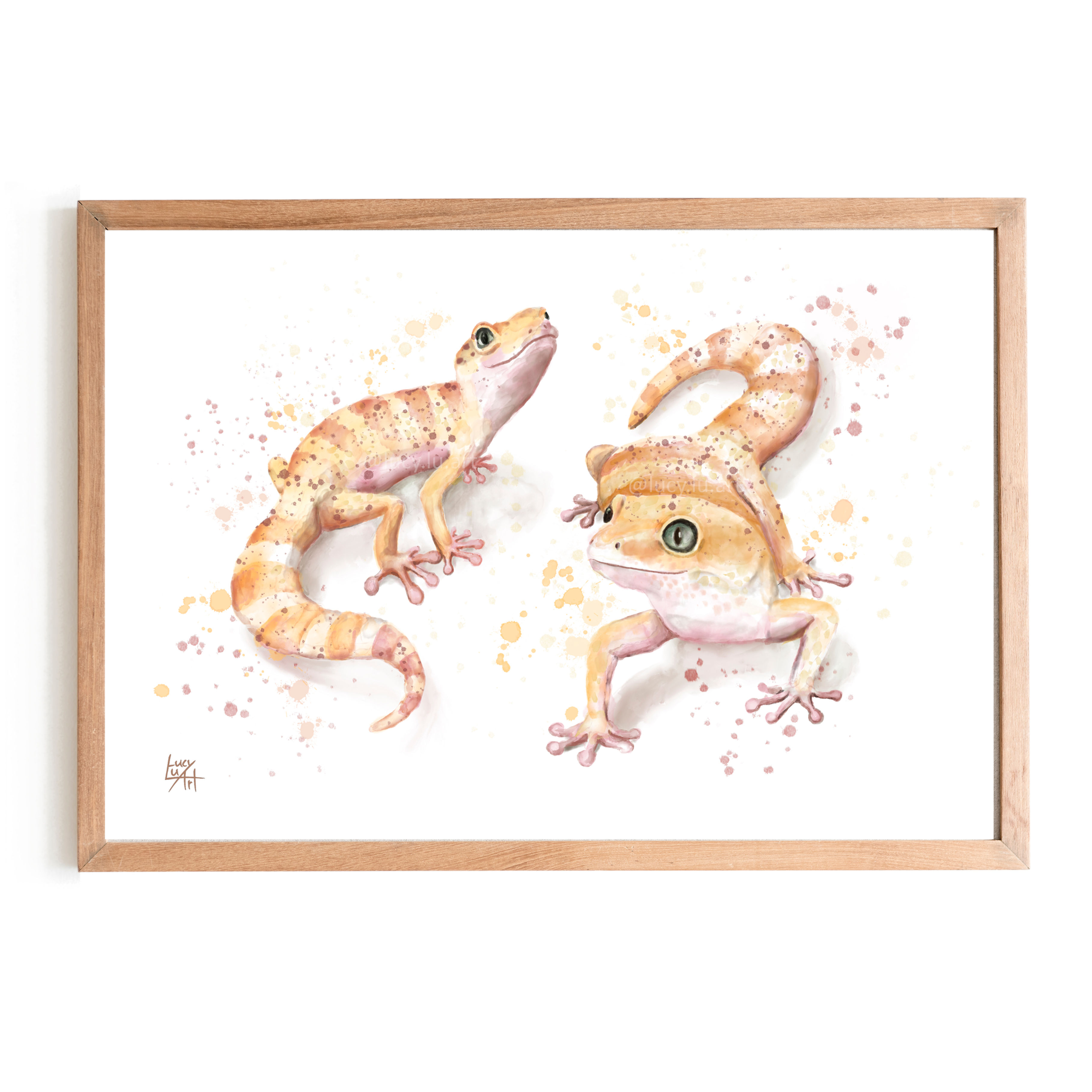 Geckos Print