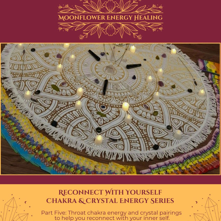 Crystal Energy Circle | Throat Chakra