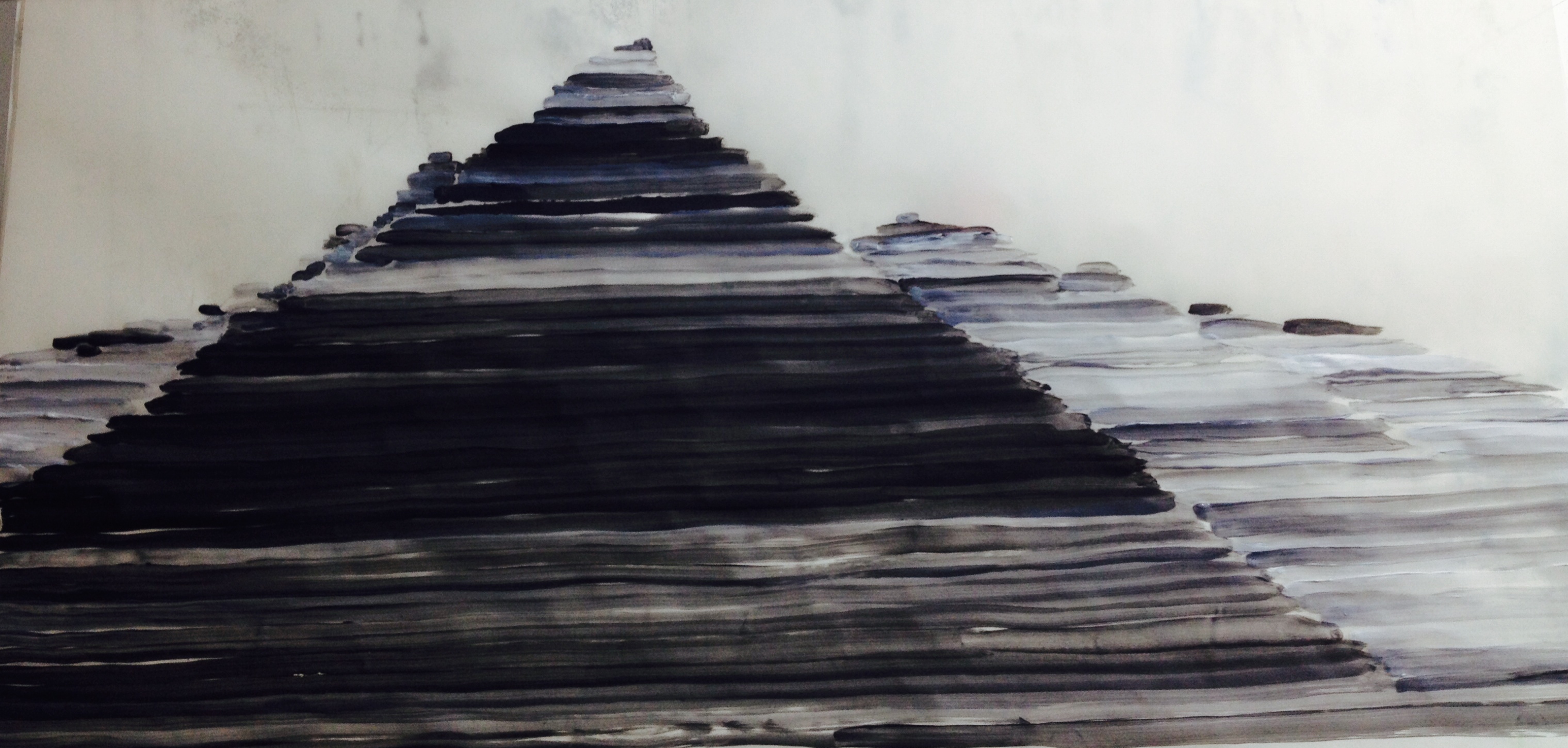 Ombre _Shadow mountain