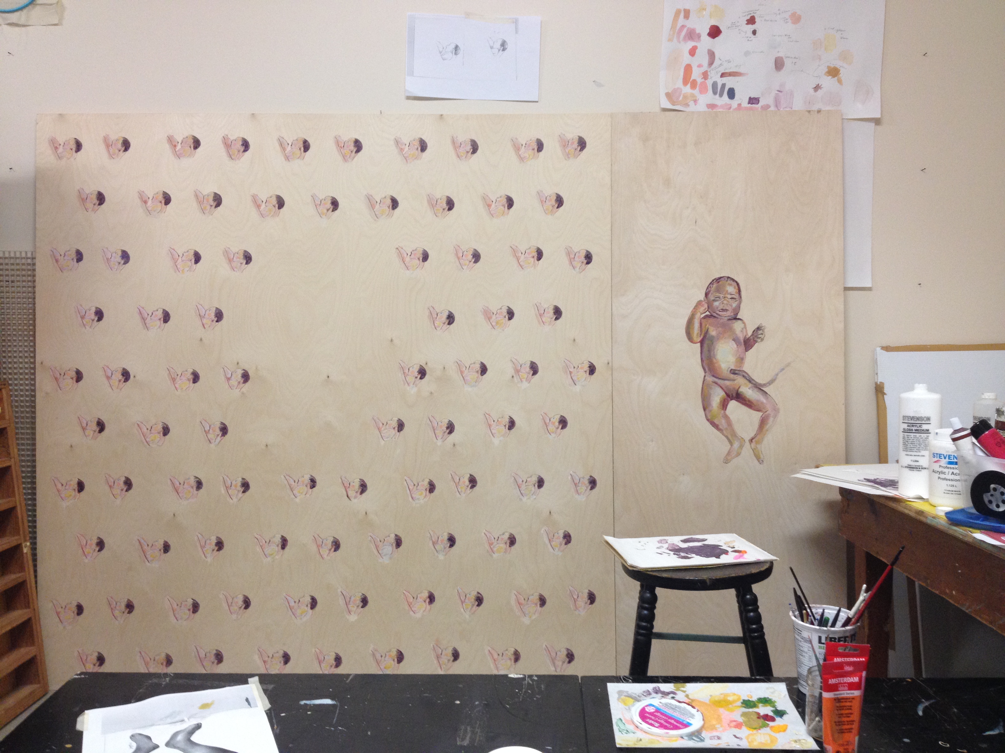 Vue dans l'atelier