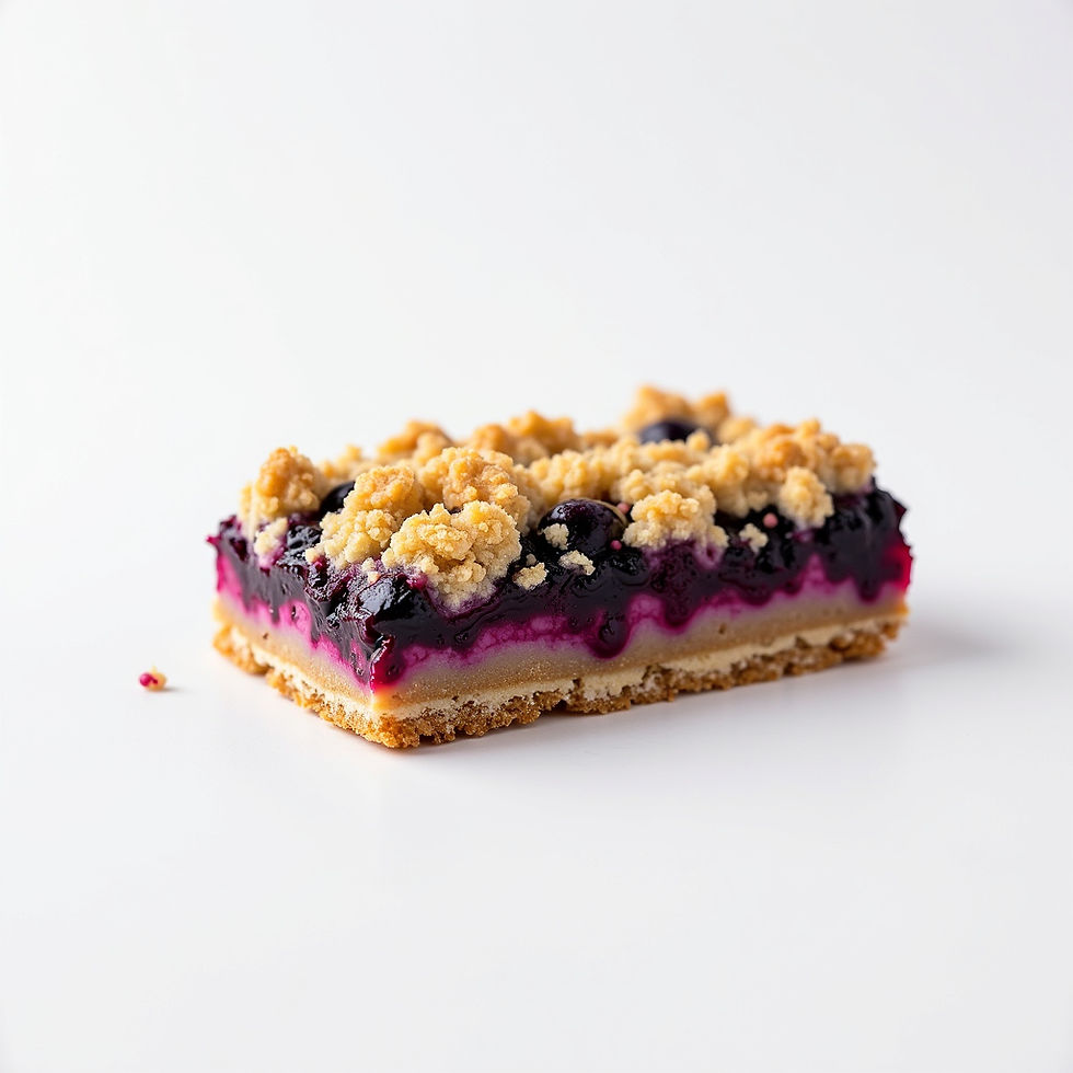 Blueberry Crumble Bar