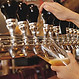 Gießen ein Pint
